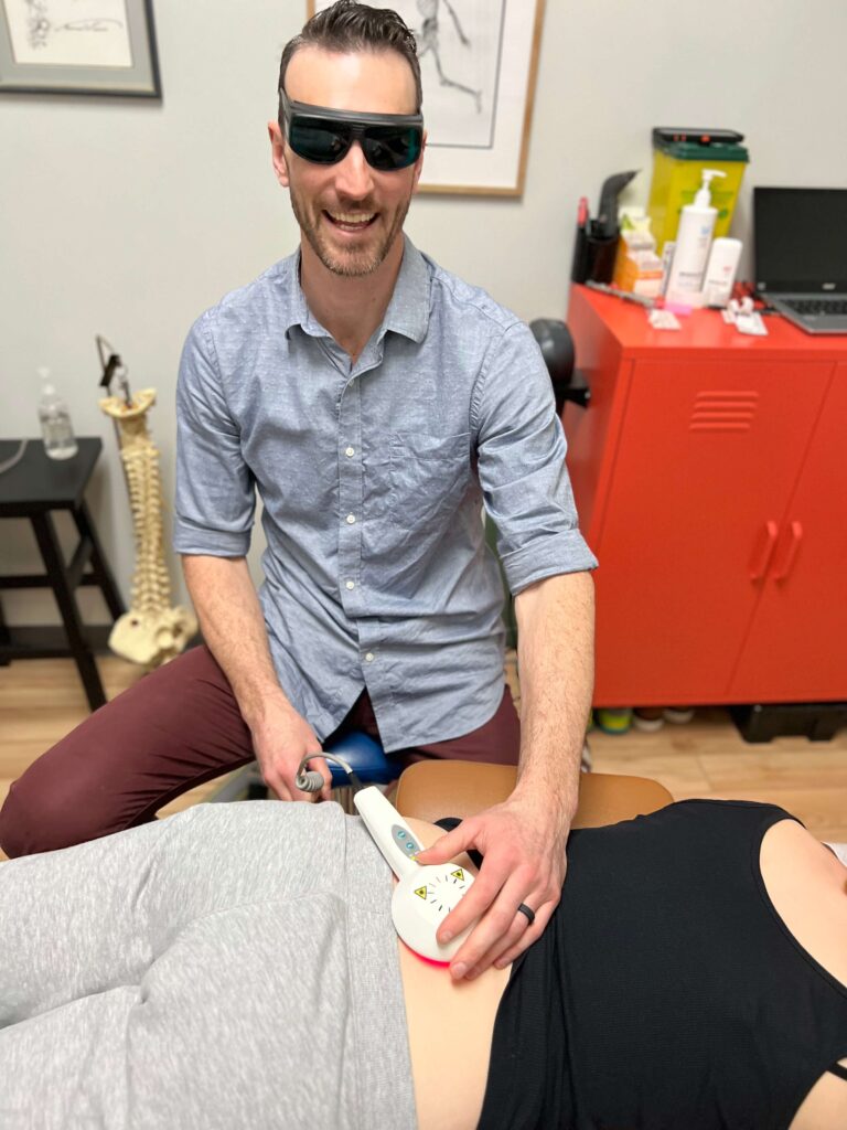 Laser Therapy with Theralase at Willow Park Village Chiropractic & Wellness in Calgary